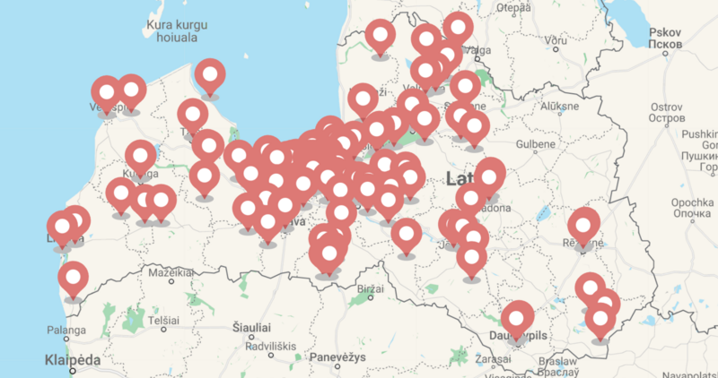 Skolu vakanču kartē Esiskolotajs.lv pieejamas teju 350 vakances pedagogiem