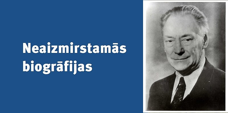 NEAIZMIRSTAMĀS BIOGRĀFIJAS. Gustavs Vanags un viņa mantojums